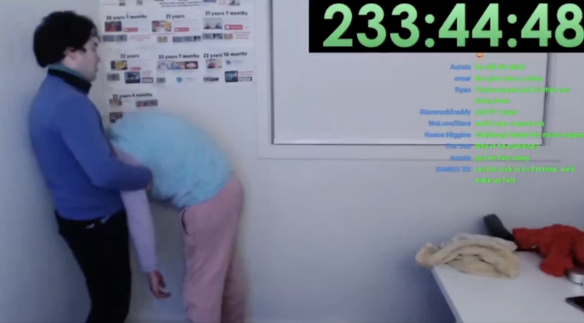 World record for no sleep: Can this streamer beat it?